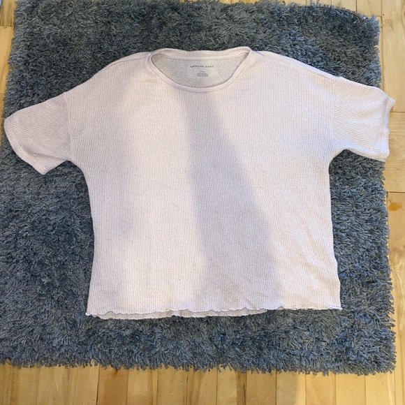 Knitted pink tshirt - Picture 1 of 4